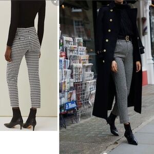 Topman Houndstooth Skinny Pants